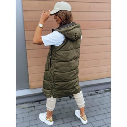 Women's vest ASPELLA green Dstreet TY2999