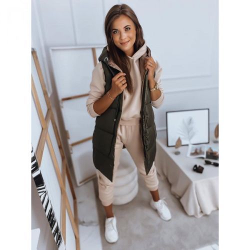 Women's vest ROSI green Dstreet TY2868