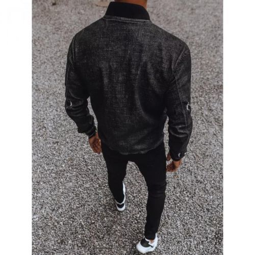 Black men's jacket Dstreet TX4107