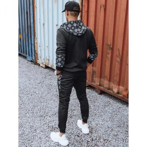 Black Dstreet AX0604 men's tracksuit
