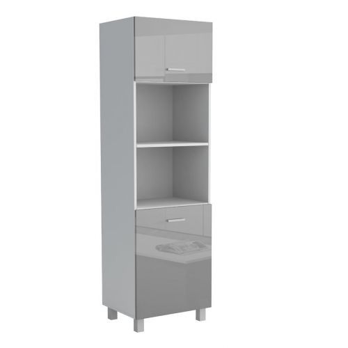 Kuchyňská Skříňka Lucjan 60kpm 2f 2100 lux šedá