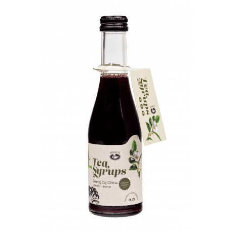 Tea Syrups Zelený čaj China Jasmín - arónie  200 ml  80034 8595218042420