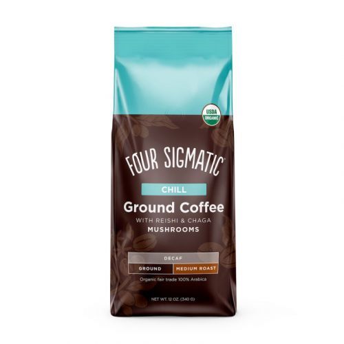 Reishi & Chaga Mushroom Ground Decaf Coffee Mix BIO Four Sigmatic