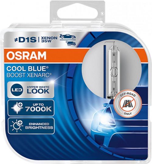 OSRAM XENARC D1S 35W PK32d-2 COOL BLUE BOOST 7000K 66140CBB-HCB 2ks 4052899439184