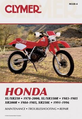 Clymer Honda Xl/Xr250 1978-2000 (Haynes)(Paperback / softback)