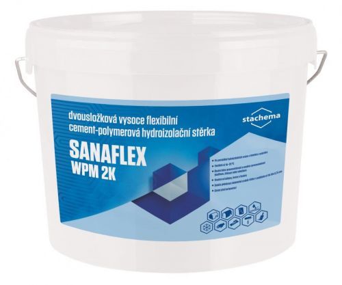 Stěrka hydroizolační Stachema Sanaflex WPM 2K 7 kg