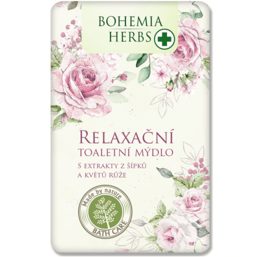Bohemia Herbs toaletní mýdlo růže 100 g