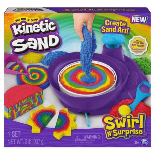Kinetic sand duhový kolotoč - Spin Master Kinetic Sand