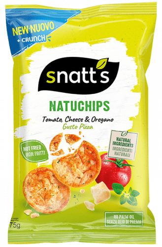 Snatt's Snatt's Natuchips - Rajče, sýr, oregáno 75g