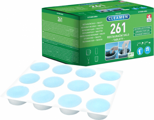 CLEAMEN 261 restaurační sklo - tablety 720g