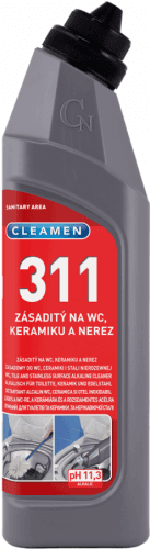 CLEAMEN 311 zásaditý WC 750 ml Varianta: CLEAMEN 311 zásaditý WC 750 ml