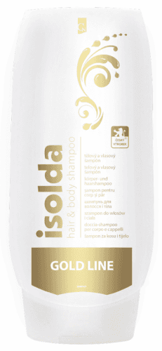 isolda Gold Line Hair and Body Shampoo 500ml - CLICK&GO!