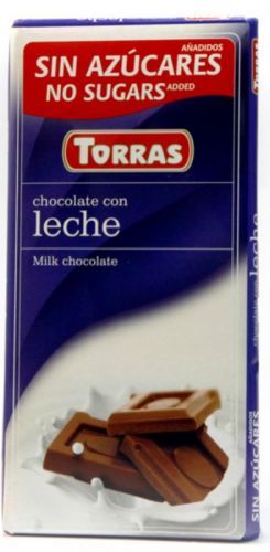 Torras Mléčná čokoláda 75g