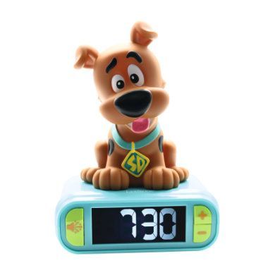 Lexibook budík Scooby Doo se svítící figurkou