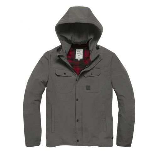 Bunda Vintage Industries Gareth - šedá, XXL