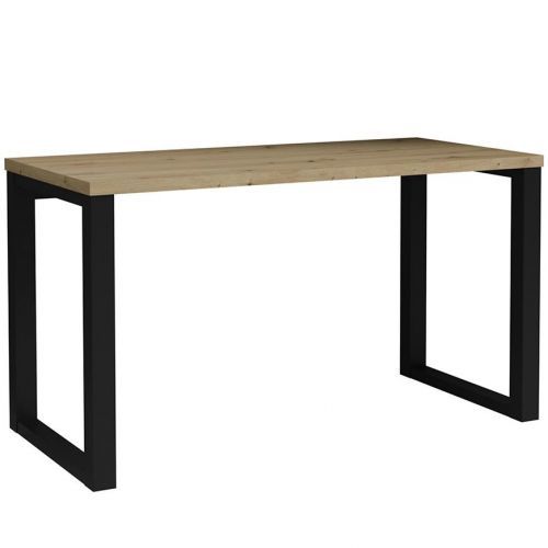 Psací Stůl Max dub artisan/černá