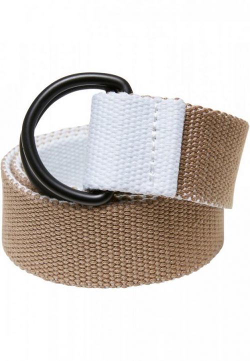 Easy D-Ring Belt Kids 2-Pack - white/beige+white/rose