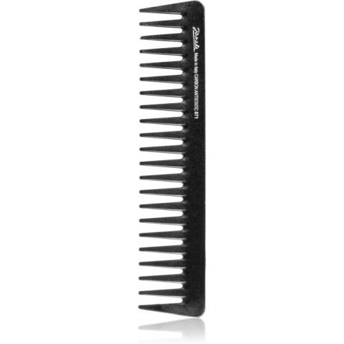 Janeke Black Line Gel Application Comb hřeben na vlasy k nanášení gelových produktů 19 cm 1 ks