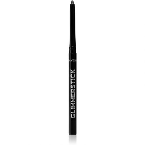 Avon Glimmerstick tužka na oči s intenzivní barvou odstín Blackest Black 0,35 g