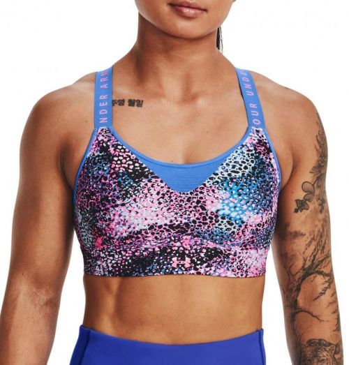 Podprsenka Under Armour UA Infinity High Print Bra-PNK