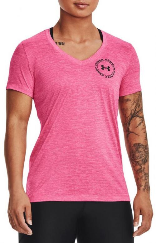 Triko Under Armour Tech Twist LC Crest SSV-PNK