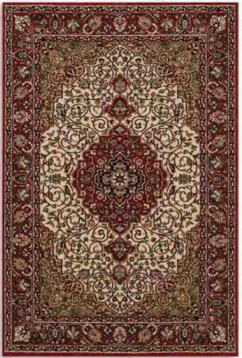 Sintelon koberce Kusový koberec SOLID 60 CAC - 160x230 cm Červená