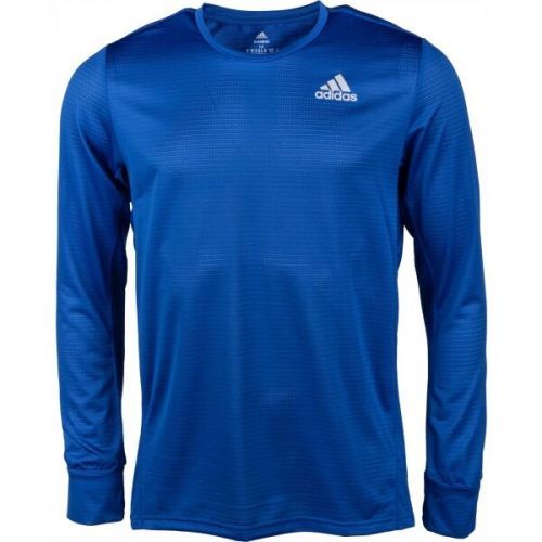 adidas OTR LONG SLEEVE Pánské běžecké tričko, modrá, velikost M