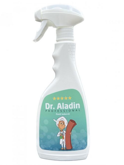 Mujkoberec Original Dr. Aladin Professional - čistič koberců - 500 ml Bezbarvá