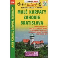 SHOCart 224 Malé Karpaty, Záhorie, Bratislava 1:100 000 turistická mapa