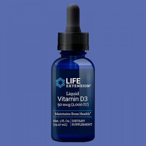 Life Extension Liquid Vitamin D3 2000IU 29,57ml