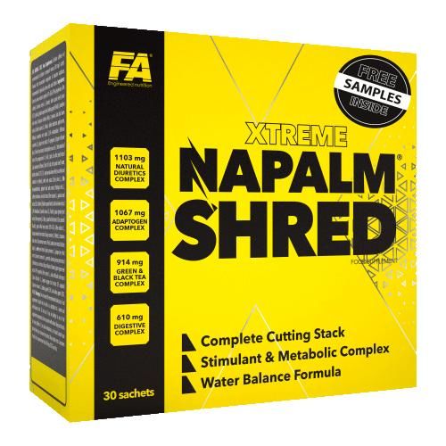 Fitness Authority Xtreme Napalm SHRED 30 Sáčků