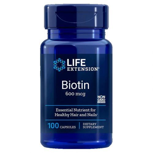 Life Extension Biotin 100 kapslí