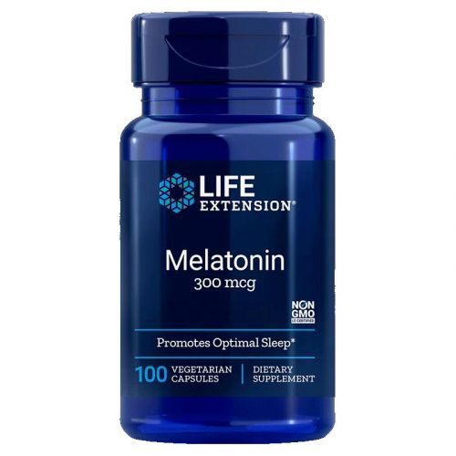 Life Extension Melatonin 300mcg 100 kapslí