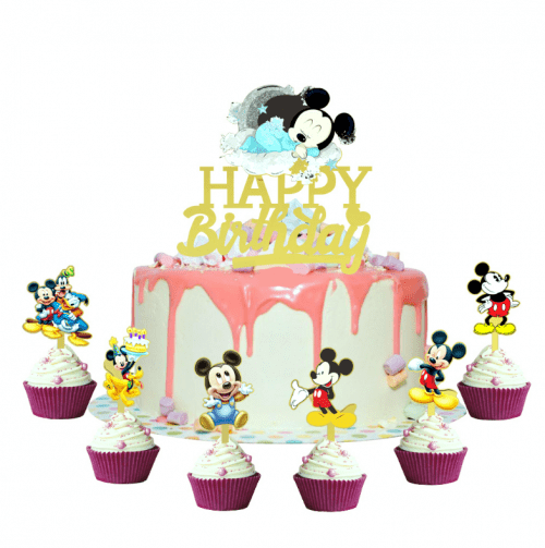 Zápich do dortu Mickey 7ks - Cakesicq