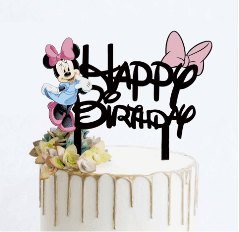 Zápich do dortu Minnie Happy Birthday - Cakesicq