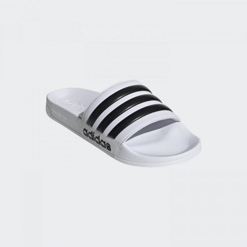 Pánské pantofle Adidas Adilette Shower Velikost bot (EU): 38 / Barva: bílá