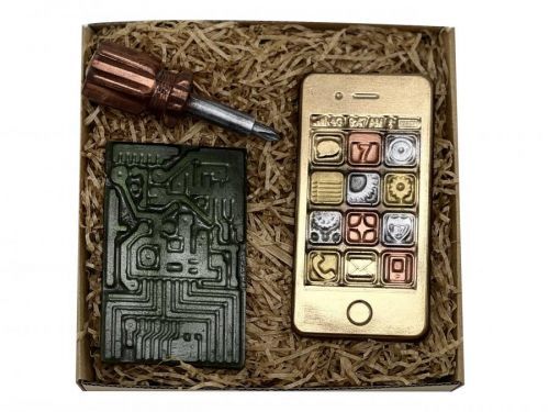 Čokoládová sada - IT servis s mobily  (malá)