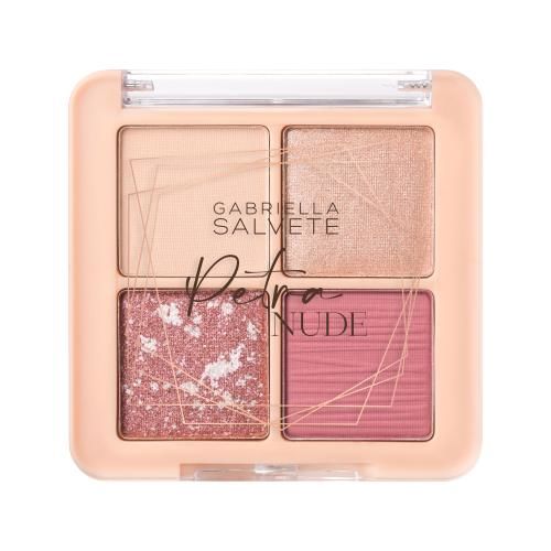 Gabriella Salvete Petra Nude Eyeshadow Palette 7 g paletka očních stínů pro ženy Slip Dress