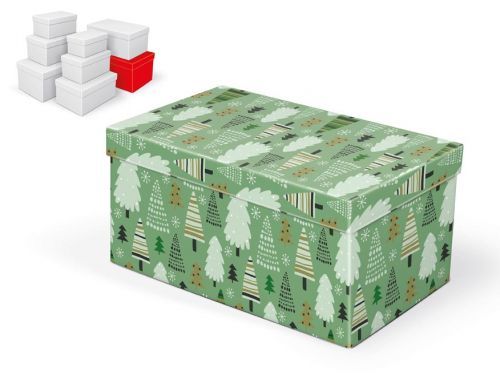 MFP 5370922 Krabice dárková vánoční B-V006-H 30x19x15cm