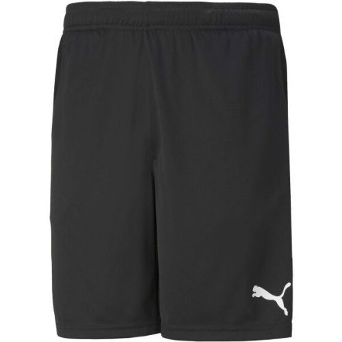 Puma TEAMRISE TRAINING SHORTS Pánské fotbalové kraťasy, černá, velikost M