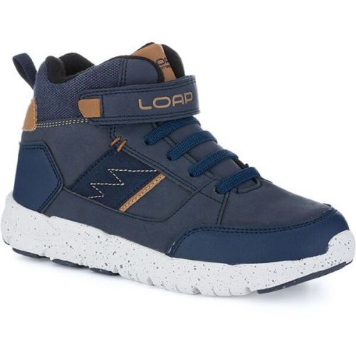 Loap RIKA Chlapecké zimní boty, modrá, velikost 34