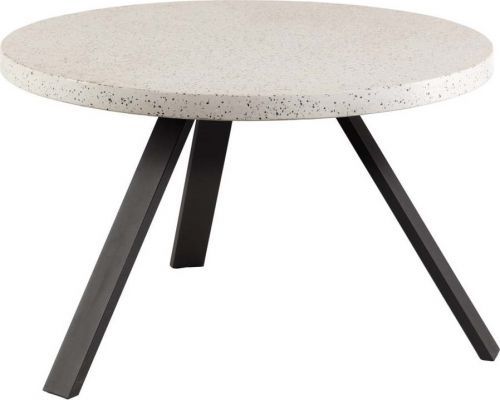 Zahradní jídelní stůl s terrazzo deskou Kave Home Shanelle, ⌀ 120 cm