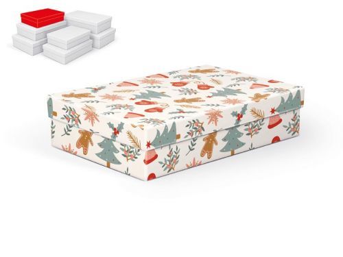 MFP 5370909 Krabice dárková vánoční A-V008-B 26x17x6cm