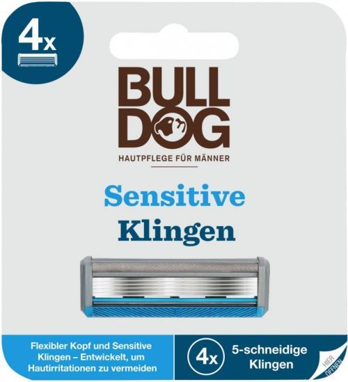 Bulldog skincare Sensitive náhradní hlavice 4 ks