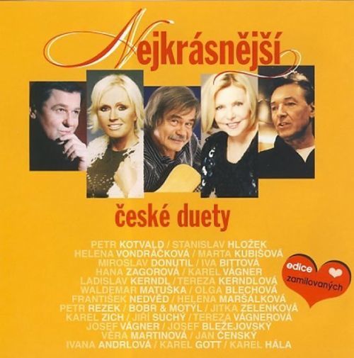 Nejkrásnější české duety - CD - interpreti Různí