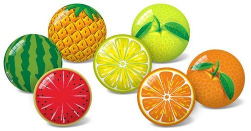 Míč Ovoce 11 cm - Alltoys