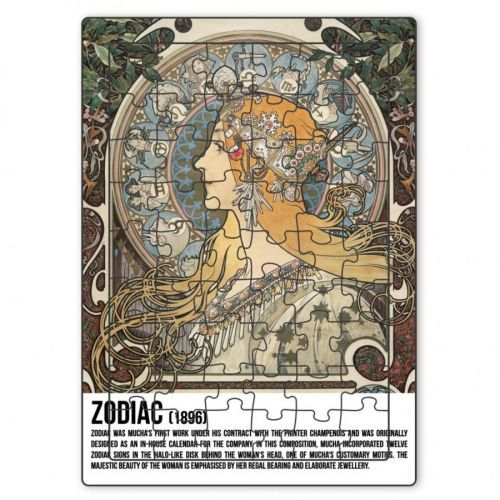 Puzzle Alfons Mucha - Zodiac