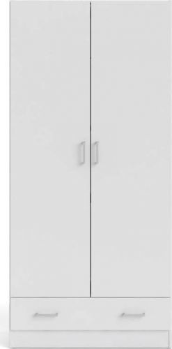 Bílá šatní skříň Tvilum Space, 79 x 170 cm
