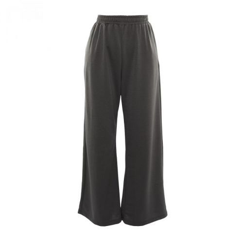 Trendyol Curve Black Wideleg Knitted Sweatpants