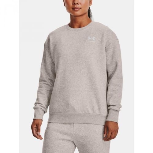 Under Armour Mikina Essential Fleece Crew-GRY - Dámské